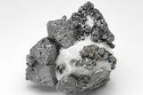 Octahedral Magnetite Crystal Cluster - Russia #209426-1